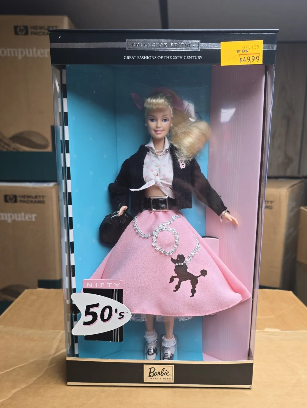 Barbie Nifty 50s Collectors Doll 2000 Great Fashions Of The 20th Century Series